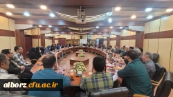 برگزاری مراسم تکریم و معارفه معاونت آموزشی، فرهنگی و پژوهشی پردیس حکیم فردوسی 3