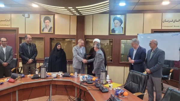 برگزاری مراسم تکریم و معارفه معاونت آموزشی، فرهنگی و پژوهشی پردیس حکیم فردوسی 5