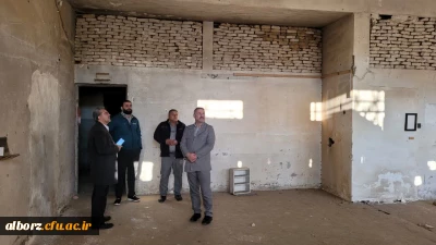 بازدید میدانی و مطالعات اولیه در خصوص ایجاد دانشکده جدید 