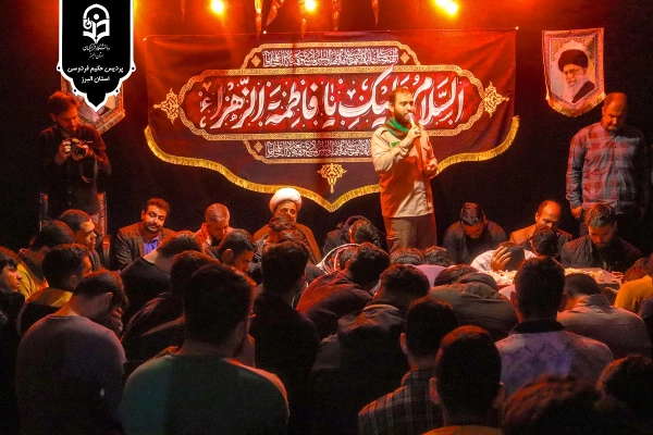 تشییع پیکر شهید گمنام در پردیس حکیم فردوسی 2