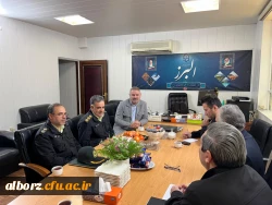 دیدار با جانشین انتظامی شهرستان فردیس 2