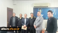 دیدار با جانشین انتظامی شهرستان فردیس 3