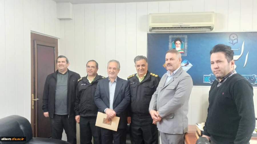 دیدار با جانشین انتظامی شهرستان فردیس 3