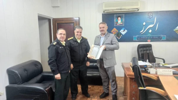 دیدار با جانشین انتظامی شهرستان فردیس 4