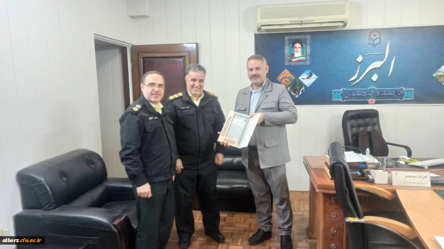دیدار با جانشین انتظامی شهرستان فردیس 4
