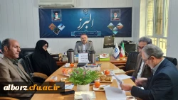   جلسه کمیته پیشگیری از آسیب های اجتماعی دانشگاه فرهنگیان استان البرز  3