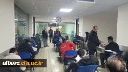 برگزاری امتحانات دانشجو معلمان دانشگاه فرهنگیان استان البرز 3