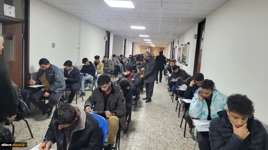 برگزاری امتحانات دانشجو معلمان دانشگاه فرهنگیان استان البرز 4