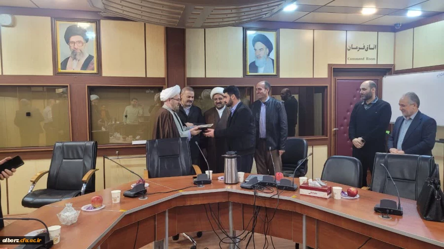  کارشناس حراست پردیس حکیم فردوسی معارفه شد 2