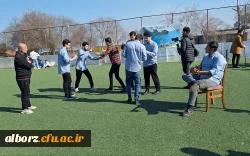 کسب رتبه اول دانشجومعلمان حکیم فردوسی در بازی های بومی و محلی  2