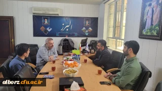 دیدار نوروزی با فرمانده بسیج دانشجویی استان