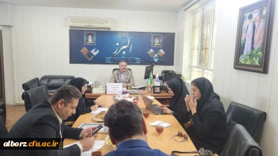 نشست خبری رئیس دانشگاه فرهنگیان استان البرز با اصحاب رسانه