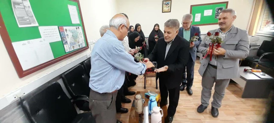  بازدید رییس مرکز نظارت، ارزیابی و تضمین کیفیت دانشگاه فرهنگیان از پردیس امیر کبیر البرز 4