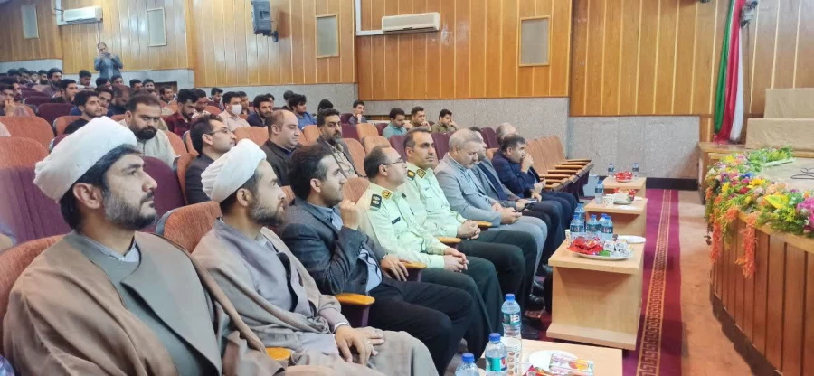 برگزاری طرح پیشگیری از آسیب های اجتماعی در پردیس حکیم فردوسی 4