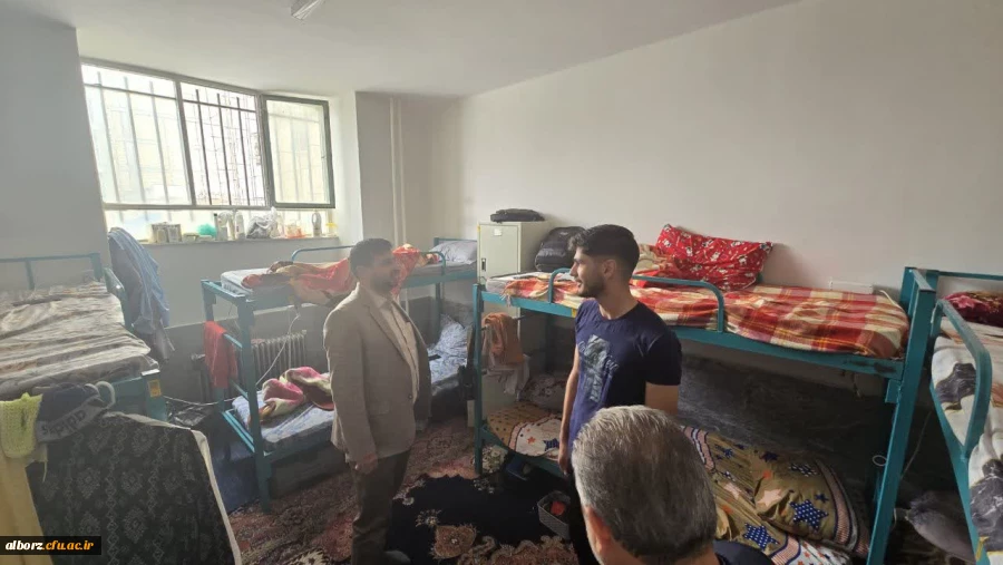 بازدید معاون امور دانشجو معلمان دانشگاه فرهنگیان از پردیس های استان البرز  4