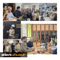 بازدید معاون امور دانشجو معلمان دانشگاه فرهنگیان از پردیس های استان البرز  2