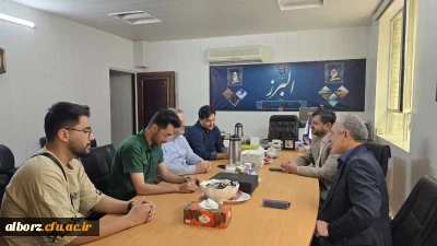 بازدید معاون امور دانشجو معلمان دانشگاه فرهنگیان از پردیس های استان البرز 