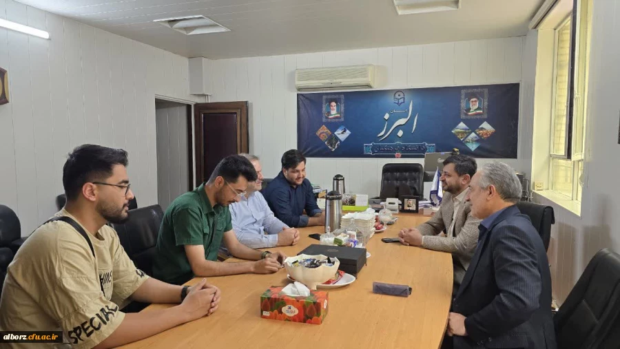 بازدید معاون امور دانشجو معلمان دانشگاه فرهنگیان از پردیس های استان البرز  3