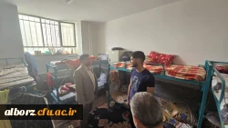 بازدید معاون امور دانشجو معلمان دانشگاه فرهنگیان از پردیس های استان البرز  5