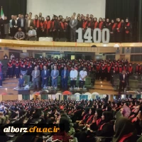 جشن فارغ التحصیلی دانشجویان ورودی 1400 2