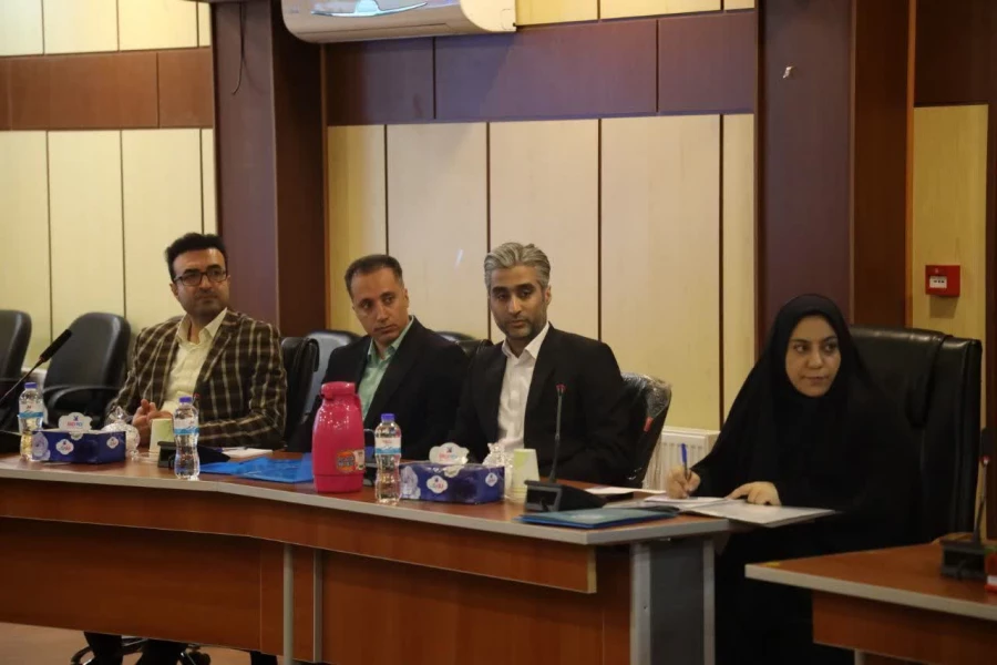 نهمین جلسه هیأت امنادانشگاه فرهنگیان استان البرز  4