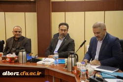 نهمین جلسه هیأت امنادانشگاه فرهنگیان استان البرز  5
